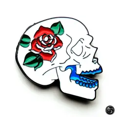 DAYOSHOP - Prendedor Pin La Catrina Calavera Bolsa Decorativa