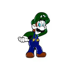 DAYOSHOP - Prendedor pin Luigi Bolsa Decorativa