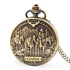 DAYOSHOP - Reloj Bolsillo Paisaje Mas Estuche Mas Bateria