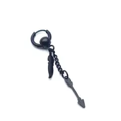 DAYOSHOP - Solitario Candonga Flecha Y Pluma Acero_.