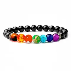 DAYOSHOP - Pulsera Cuarzo 7 Chakras + Estuche_.