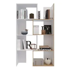 MADERKIT - Biblioteca Modular Color Rovere-nevado P00374