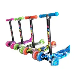GENERICO - Patineta scooter 4 ruedas para niños