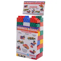 CREAPLAST - Bloque Básico en Malla x36 - Multicolor