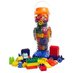 CREAPLAST - Bloque Básico en Muñeco x60 - Multicolor