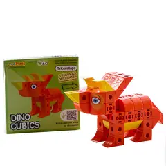 CREAPLAST - Triceratops Cubics - Dinocubics