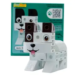 CREAPLAST - Perro Jack Russell x39 - Petcubics
