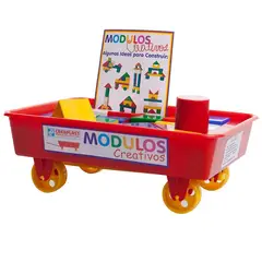 CREAPLAST - Módulos Creativos Vagoneta x24 - Multicolor