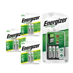 ENERGIZER - Cargador de Pilas MAXI + 6AA