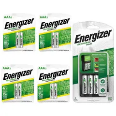 ENERGIZER - Cargador de Pilas MAXI + 8AAA