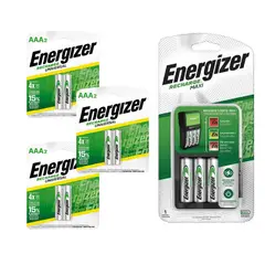 ENERGIZER - Cargador de Pilas MAXI + 6AAA