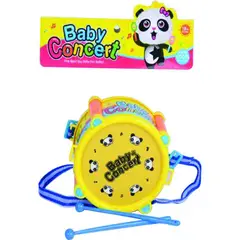 JUGUETELANDIA - Tambor Baby de Colores Bolsa