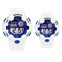 DAYOSHOP - Relojes Pareja Digital Resistente Al Agua Estuche