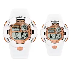 DAYOSHOP - Relojes Pareja Digital Resistente Al Agua Estuche