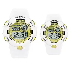 DAYOSHOP - Relojes Pareja Digital Resistente Al Agua Estuche