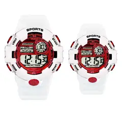 DAYOSHOP - Relojes Pareja Digital Resistente Al Agua Estuche