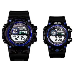 DAYOSHOP - Relojes Pareja Digital Resistente Al Agua Estuche