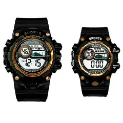 DAYOSHOP - Relojes Pareja Digital Resistente Al Agua Estuche