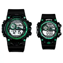 DAYOSHOP - Relojes Pareja Digital Resistente Al Agua Estuche