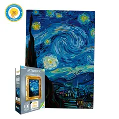 RONDA - ROMPECABEZAS X 1000 PZAS OBRAS DE ARTE LA NOCHE ESTRELLADA-