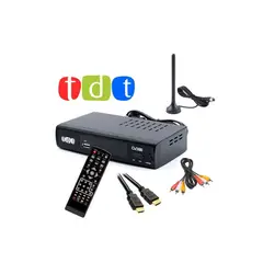 DANKI - Decodificador tdt hd usb control hdmi rca digital
