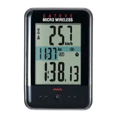CATEYE - Ciclocomputador Micro Wireless MC-200WK inalambrico 9 funciones