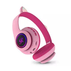 INDEPENDIENTE - AUDIFONOS GAMER ROSADOS RETROILUMINADOS RGB