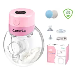 CARER SPARK - Extractor de leche materna eléctrico mamadera sin BPA