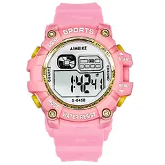 DAYOSHOP - Reloj Digital Resistente Al Agua Deportivo Luces Estuche