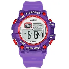 DAYOSHOP - Reloj Digital Resistente Al Agua Deportivo Luces Estuche
