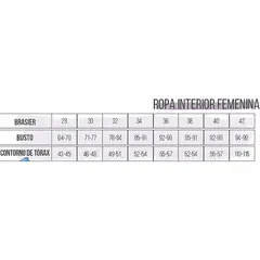 MARKETING PERSONAL - Brasier Adulto Femenino 83934 Negro
