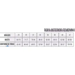 MARKETING PERSONAL - Brasier Adulto Femenino 83934 Negro