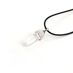 DAYOSHOP - Collar Cuarzo Cristal Mas Estuche