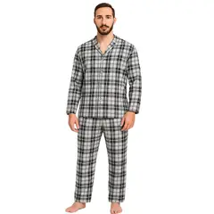 ROMANELLA - Pijama térmica para hombre arturo-Gris