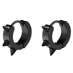DAYOSHOP - Aretes Candonga Punk Puas Acero Inoxidable_.