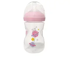 BEBETTO - Tetero 8 Onzas Antirreflujo Suave Y Segura 240 Ml