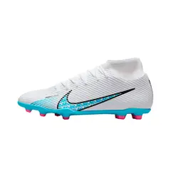 NIKE - Guayos Superfly 9 Club-Blanco/Azul
