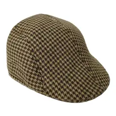 VELBROS - Boina Inglesa Hombre Mujer Sol Gorra Gorro Sombrero - Cafe