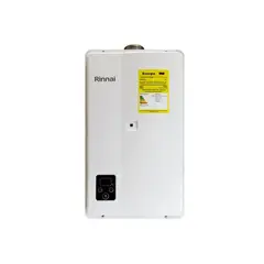 RINNAI - Calentador de paso agua 23 lts a gas propano- Rinnai- Blanco