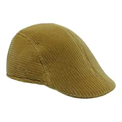 VELBROS - Boina Inglesa Hombre Mujer Sol Gorra Gorro Sombrero - Dorado