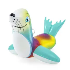 BESTWAY - Flotador Piscina Inflable 41479 Foca Multicolor