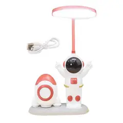 DAYOSHOP - Lampara Luna Astronauta Sentado Recargable Nave Tajalapiz.