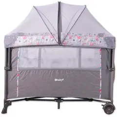 EBABY - Corral colecho NALA EB751 - Gris rosa
