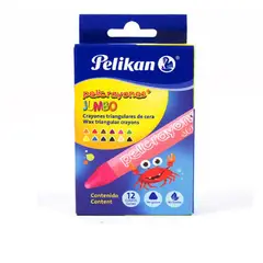 PELIKAN - Crayola escolar jumbo triangular x 12 unidades