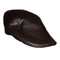 VELBROS - Boina Inglesa Hombre Mujer Sol Gorra Gorro Sombrero - Cafe