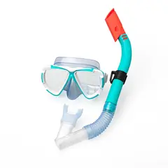 BESTWAY - Careta Snorkel Kit Buceo Resistente Ajustable 24053