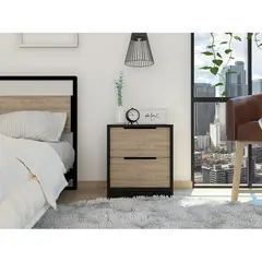 RTA MUEBLES - Mesa de noche kaia  mwm 3872 wengue + miel