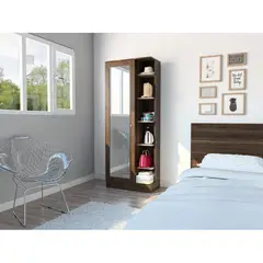 RTA MUEBLES - Armario woman con espejo ahm 3221 habanno + miel