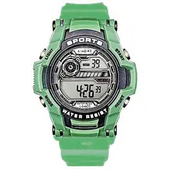 DAYOSHOP - Reloj Digital Impermeable 30 M Deportivo Verde + Estuche