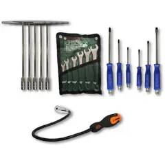 UYUSTOOLS - Llaves mixtas llaves en TX8iman flexibledestorinilladores x6